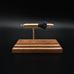 Side profile of 30 Carbine FMJ cartridge anatomy model with separated components