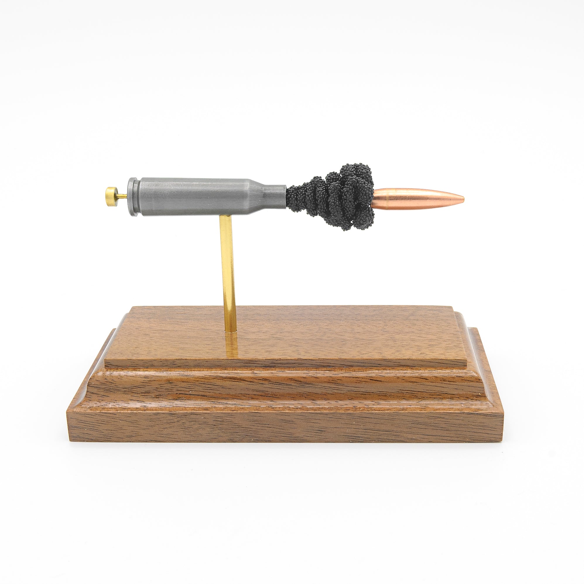 5.45x39mm - Steel Case 60gr FMJ Berdan Primed - Exploded Cartridge Anatomy Model