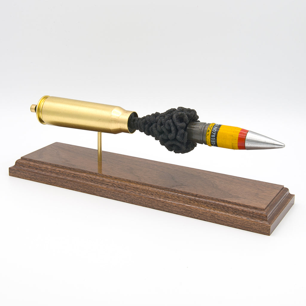 Exploded view of 20MM Vulcan SAPHEI projectile cartridge anatomy