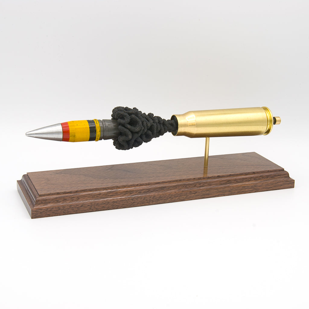 Inert 20mm SAPHEI ammunition display model
