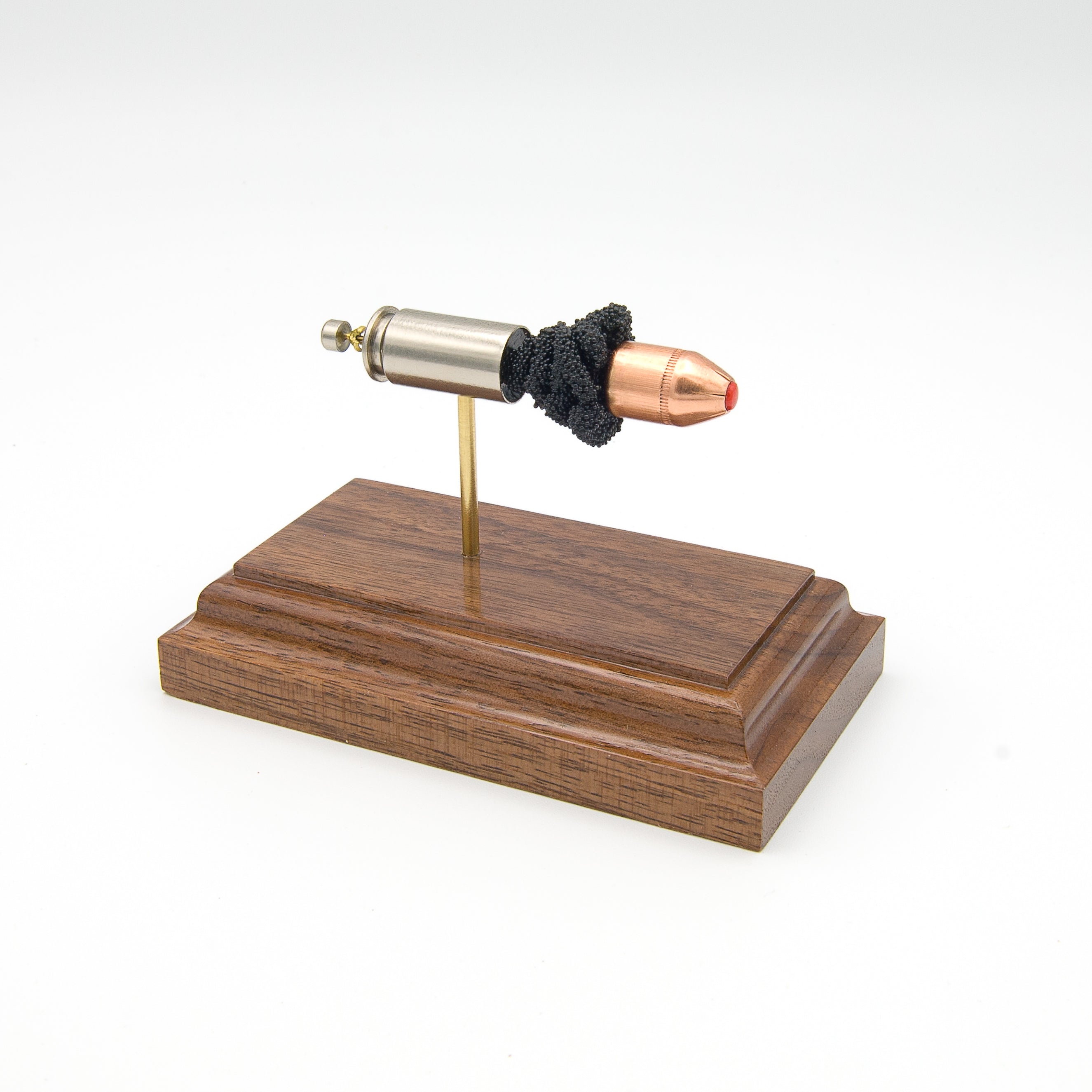 Handmade 40 S&W cartridge display for law enforcement and instructors