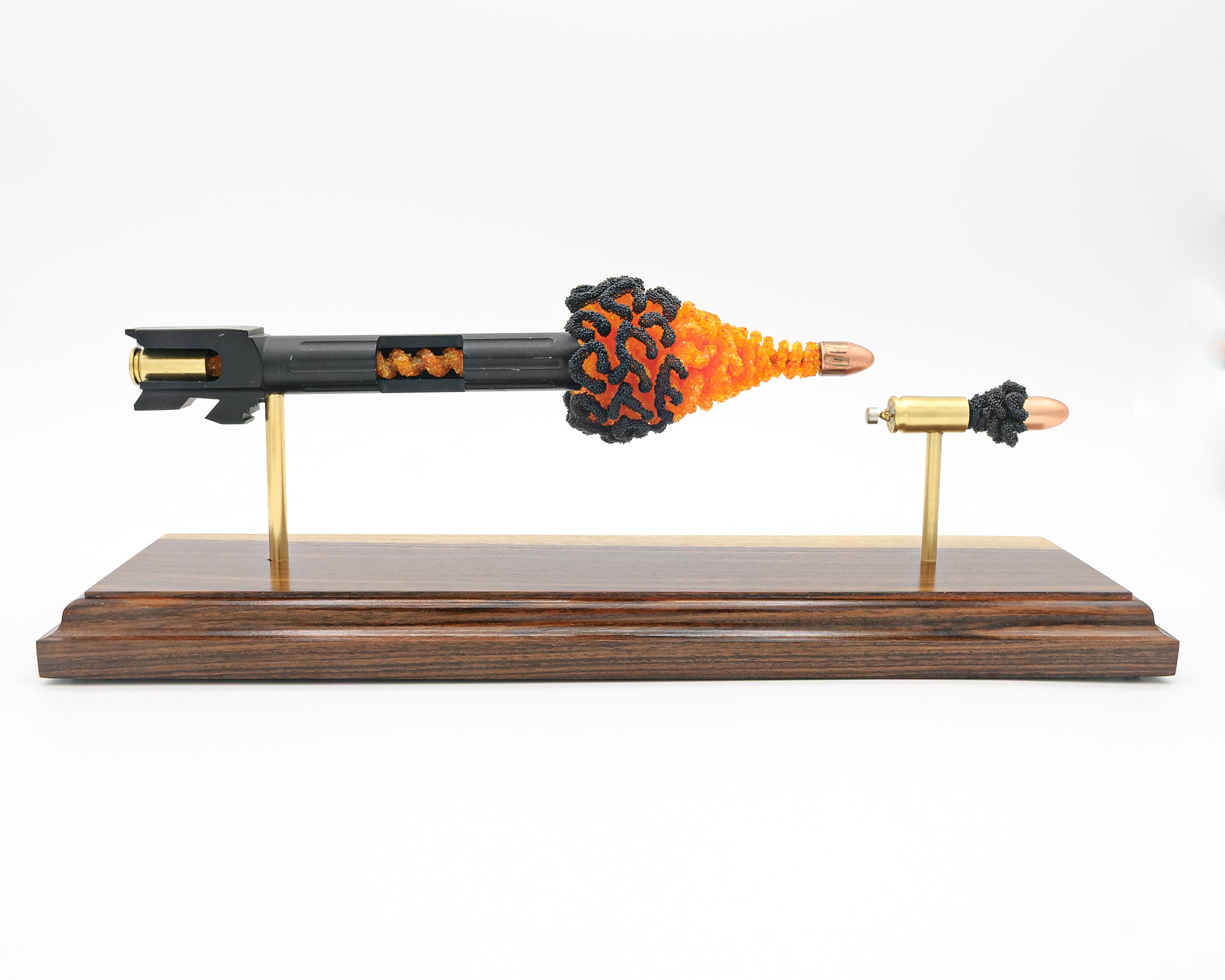 Limited Edition - 9mm Luger Glock Barrel Ignition Display – One Off Fire Powder Anatomy Model