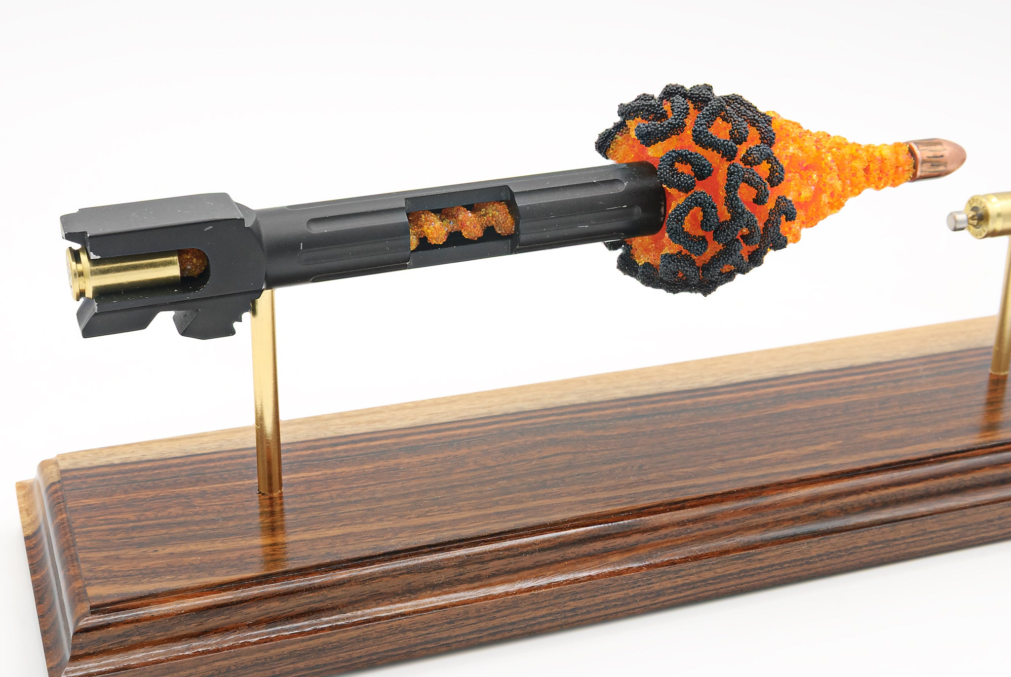 Limited Edition - 9mm Luger Glock Barrel Ignition Display – One Off Fire Powder Anatomy Model