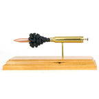 Handmade 300 Win Mag cartridge display for long range shooters