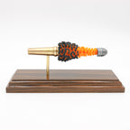 READY TO SHIP - Rare .54 Burnside FirePowder Expanded Cartridge Display - Civil War Burnside Carbine Cartridge on Bolivian Rosewood Base