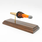 READY TO SHIP - Rare .54 Burnside FirePowder Expanded Cartridge Display - Civil War Burnside Carbine Cartridge on Bolivian Rosewood Base