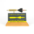 Business Card Holder - Rifle Caliber Display - Expanded Cartridge Anatomy Model (Pick Your Cal)