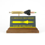 Business Card Holder - Rifle Caliber Display - Expanded Cartridge Anatomy Model (Pick Your Cal)