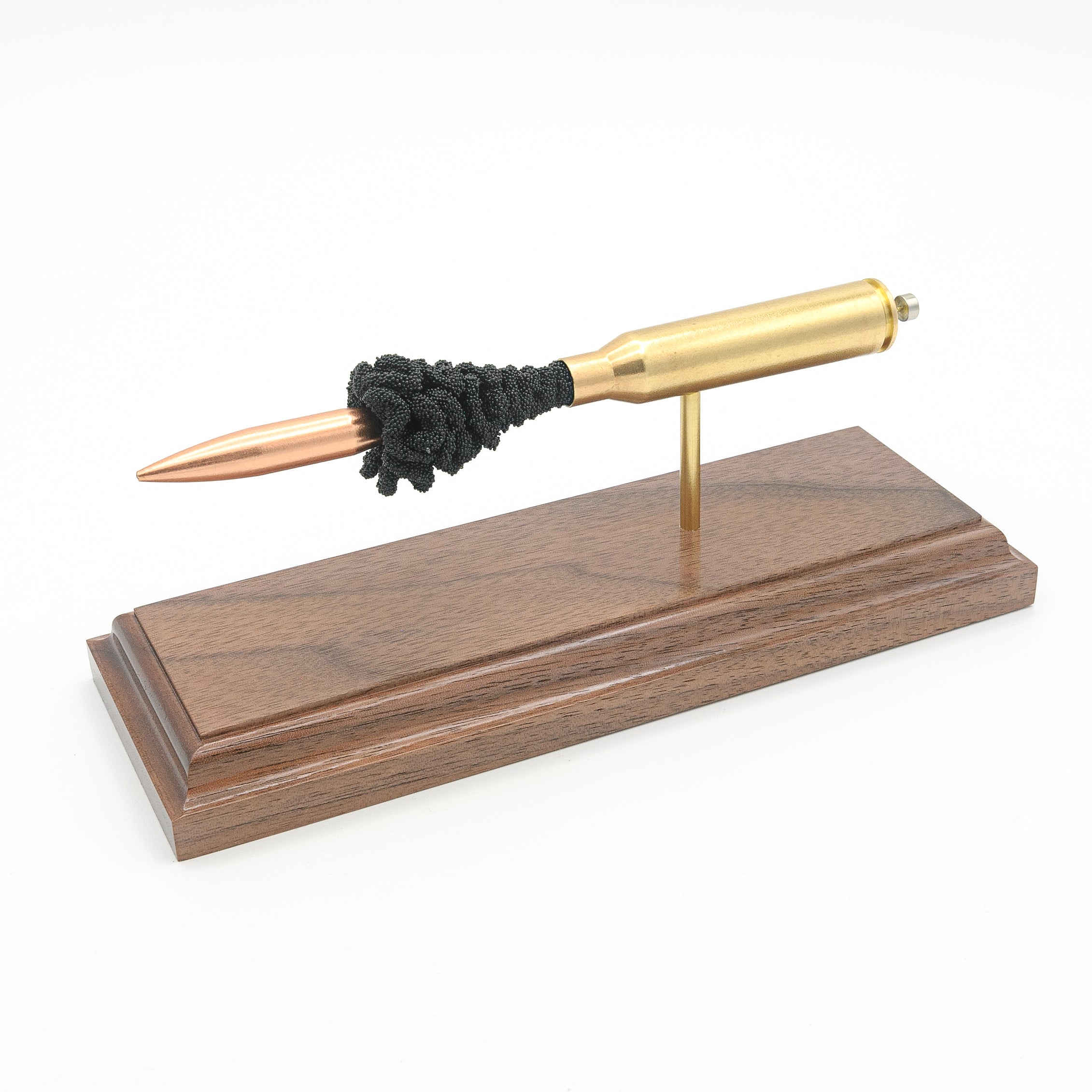 Exploded view of 338 Lapua Magnum cartridge anatomy