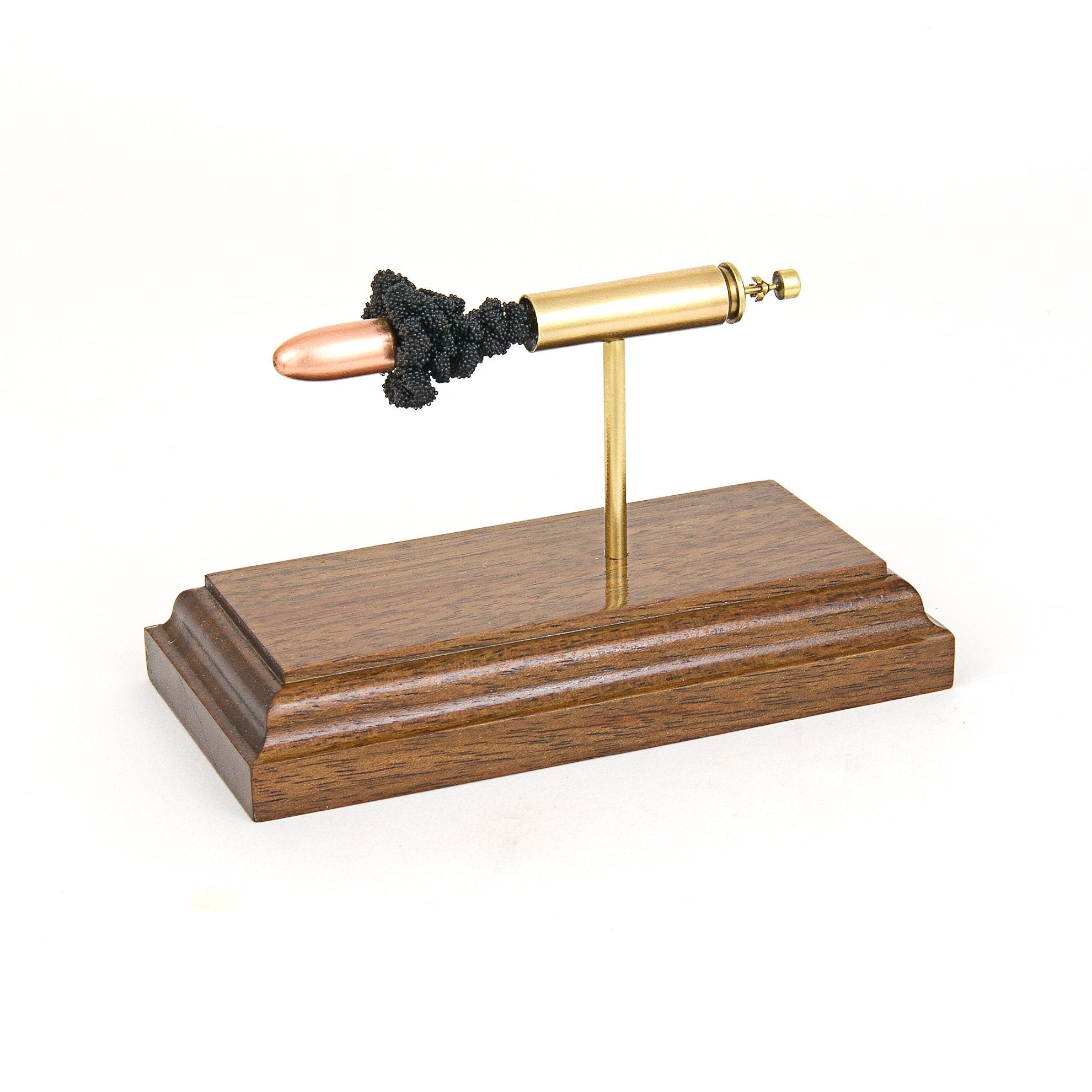 Exploded view of 30 Carbine ammunition anatomy