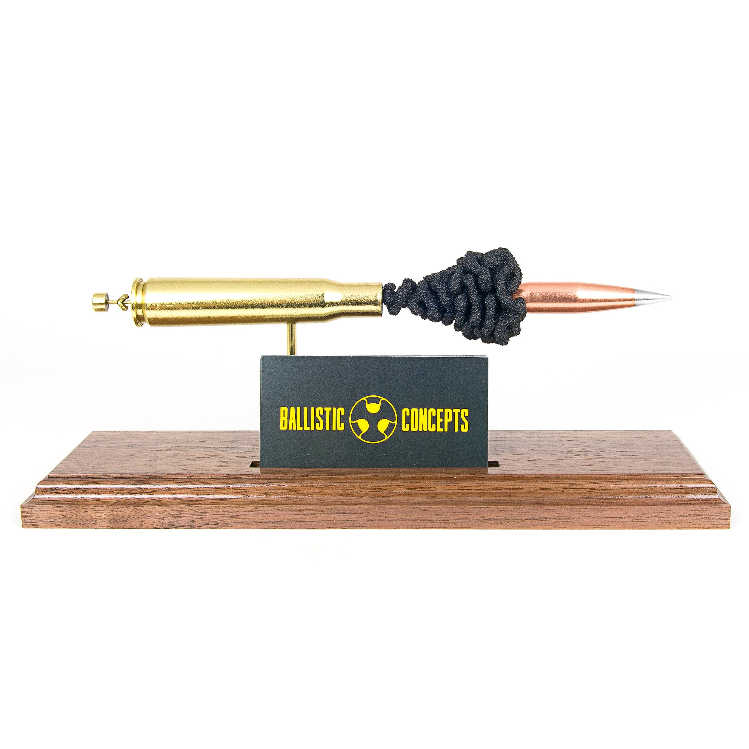 50 BMG FMJ anatomy business card holder desk display