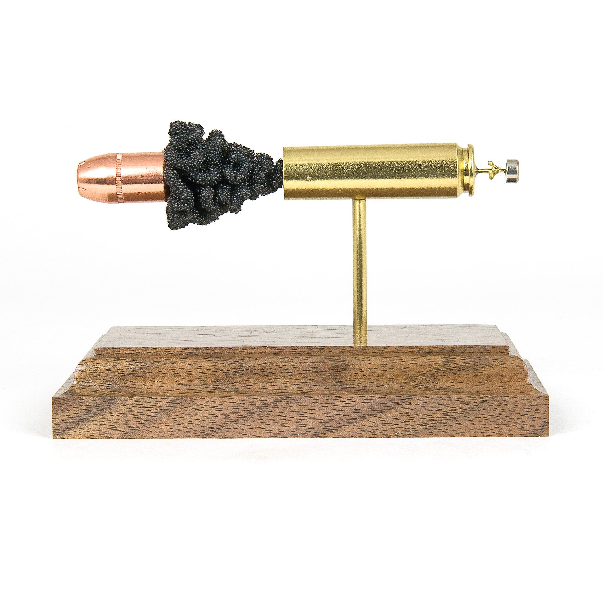 Handmade 450 Bushmaster Hornady 300gr XTP Mag cartridge display using real inert components