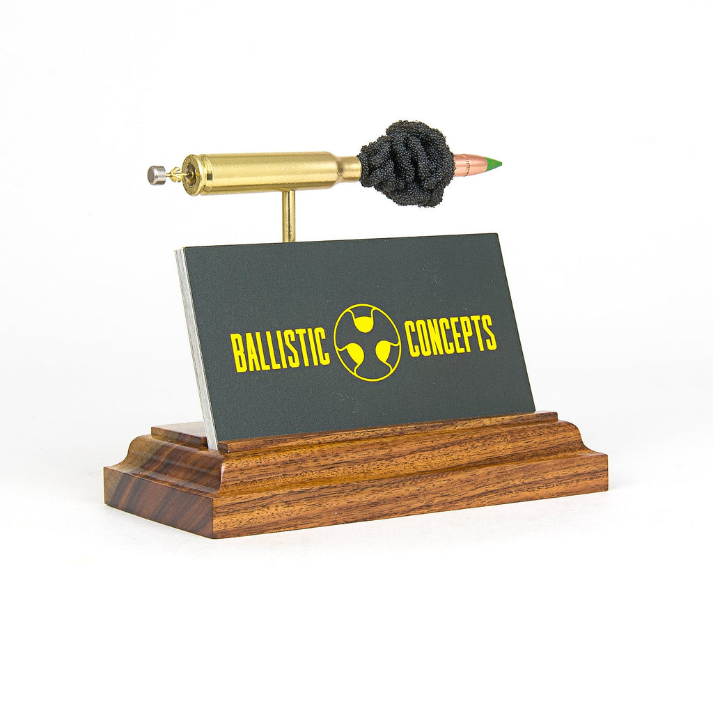 inert ammunition desk display business card holder