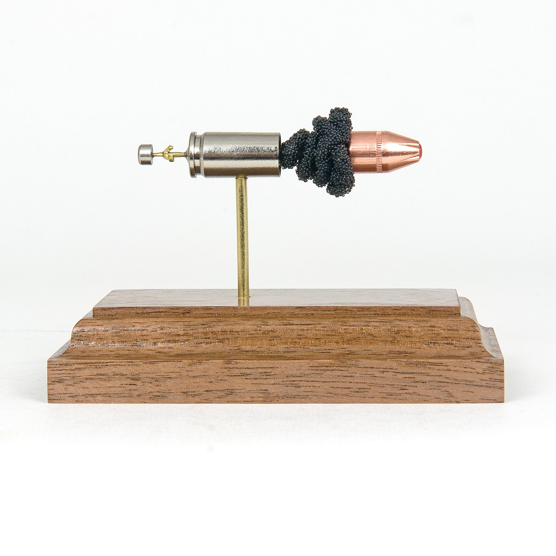 9mm personal defense ammunition anatomy display model handmade in USA