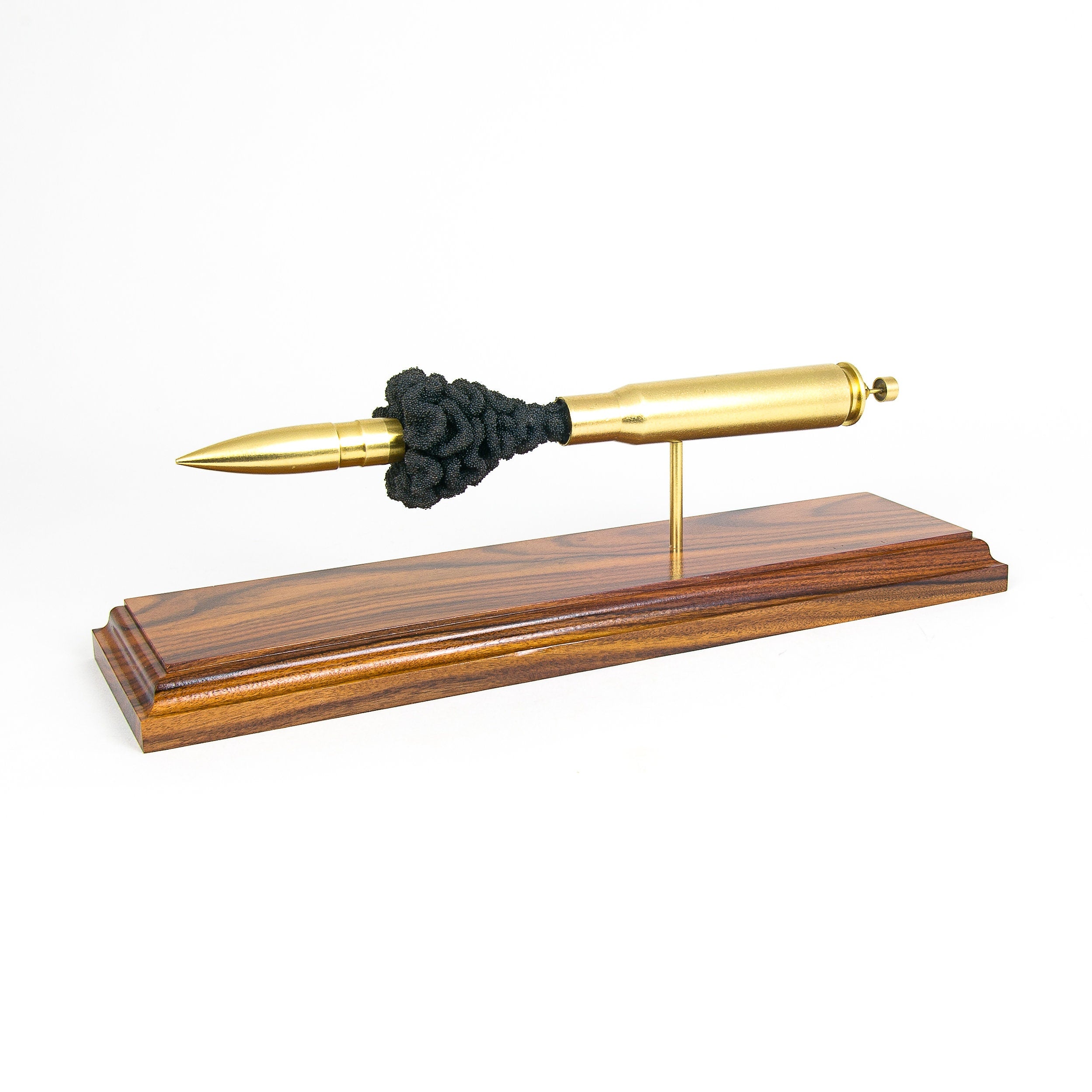 Handmade 50 BMG expanded ammunition anatomy model using real inert components