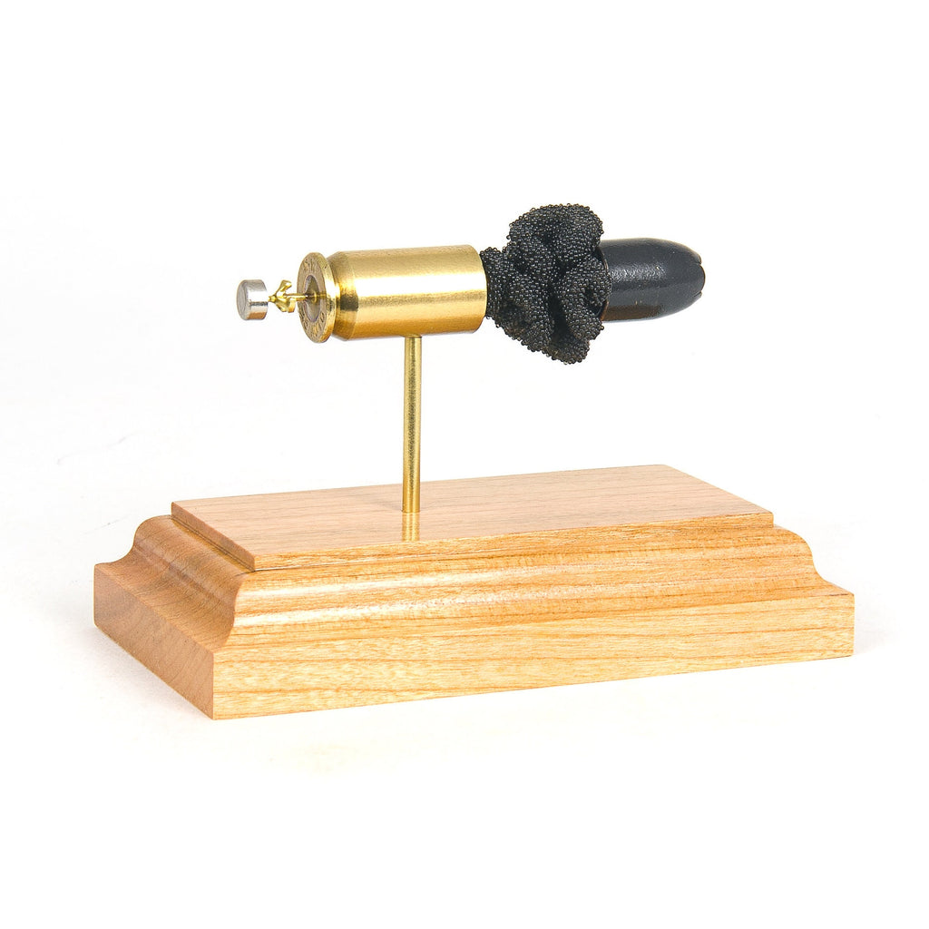 Handmade .45 Auto cartridge display with SXT bullet
