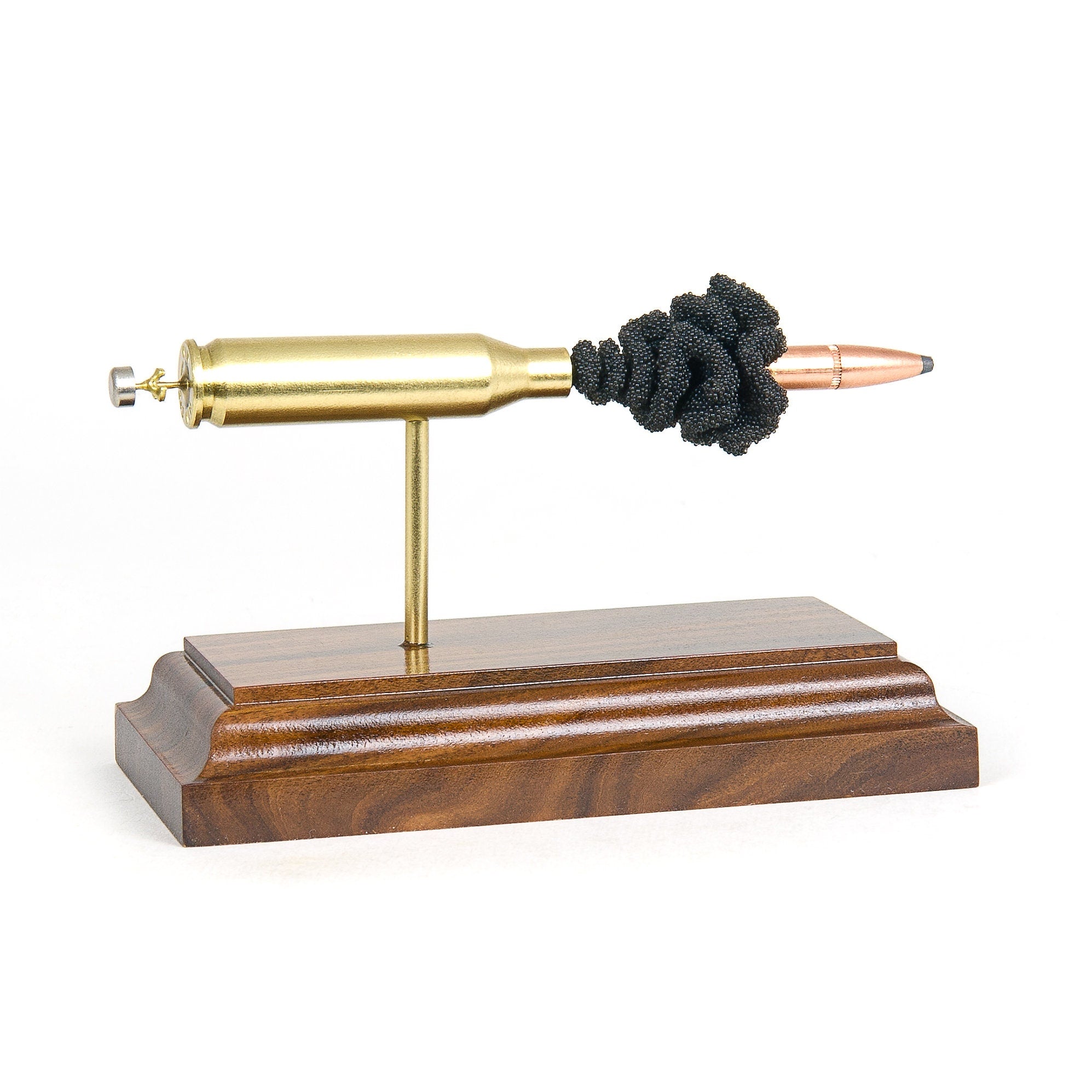 Handmade 243 Winchester cartridge display for hunters