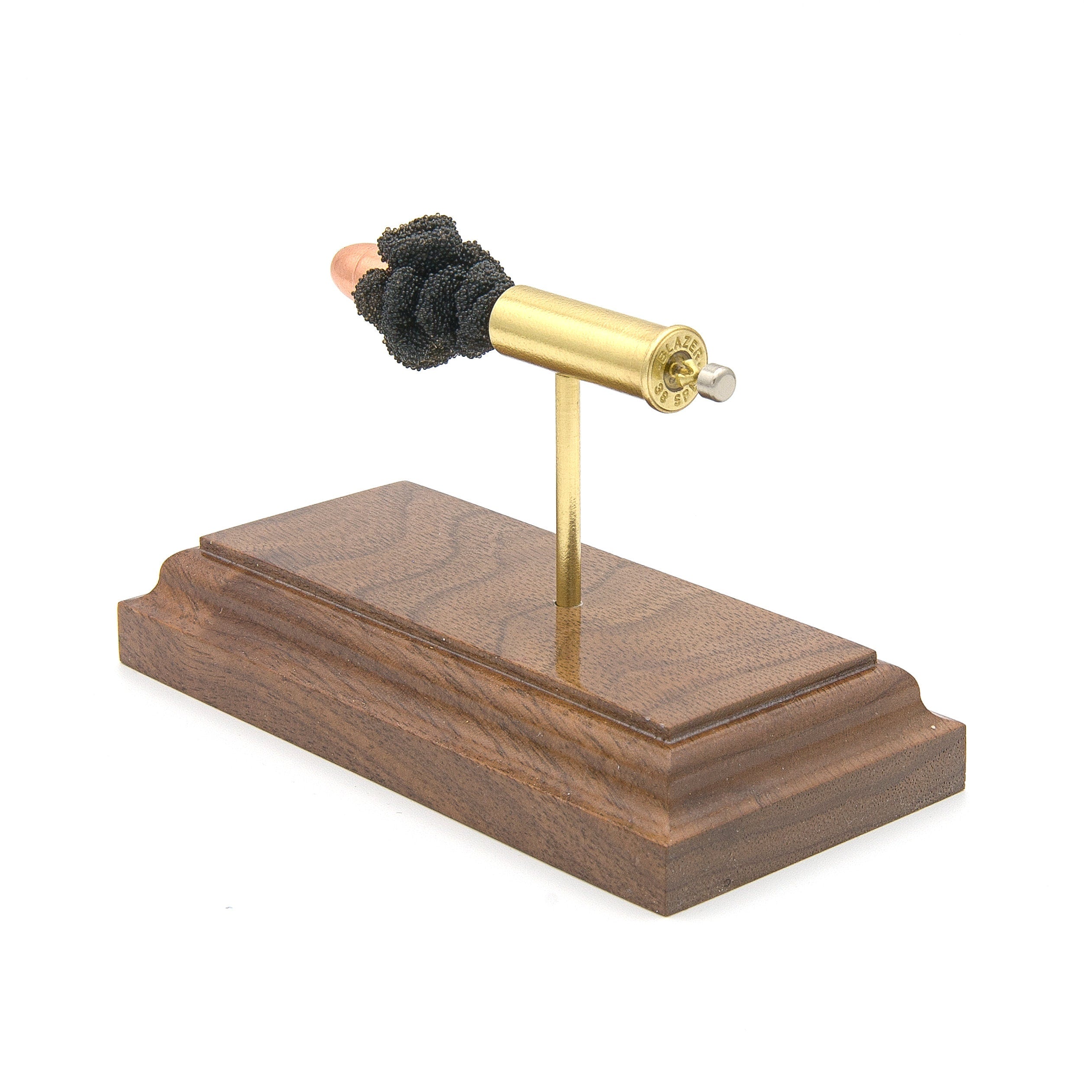 Handmade 38 Special revolver ammo display for collectors