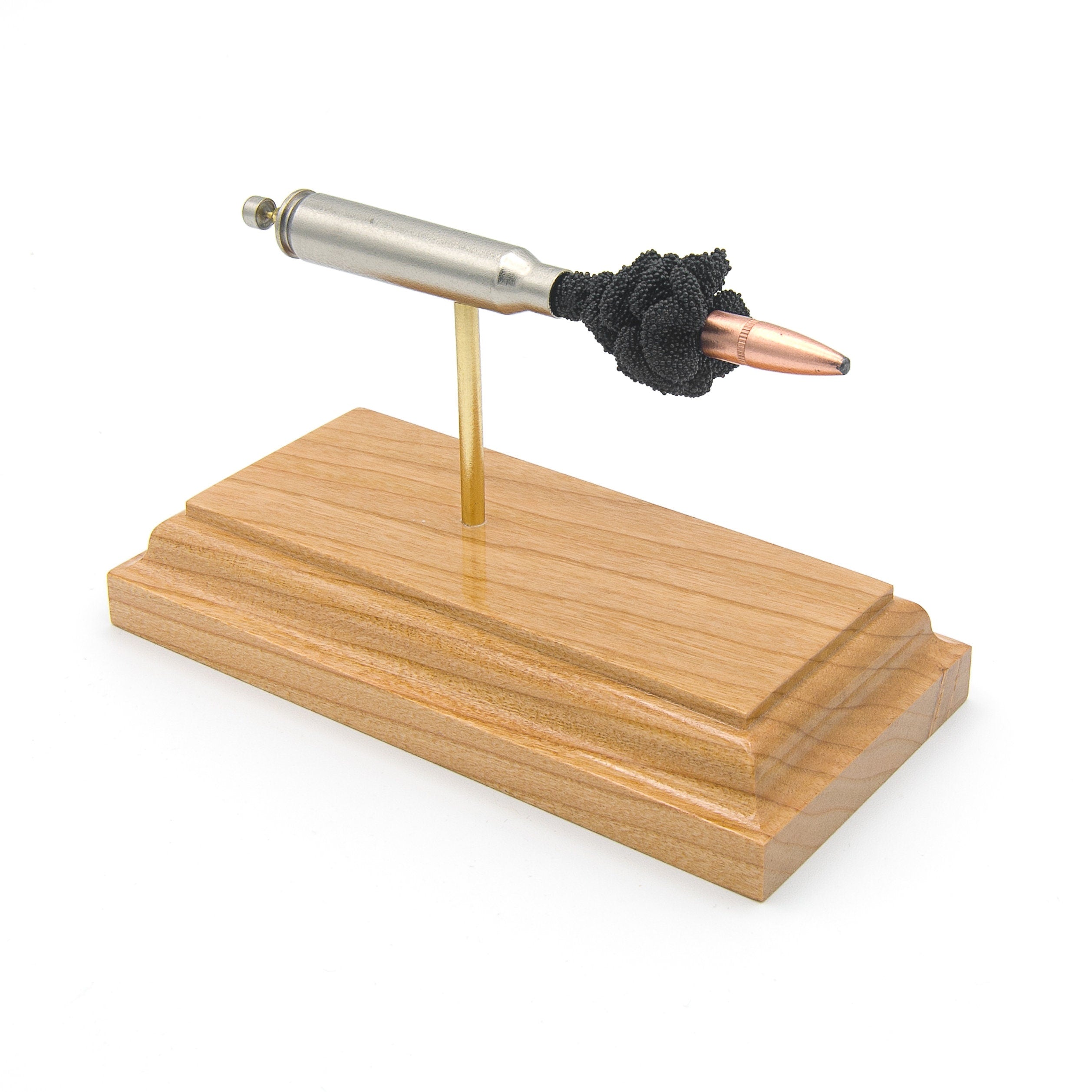 Exploded view of .223 Remington Speer Gold Dot 55gr cartridge anatomy