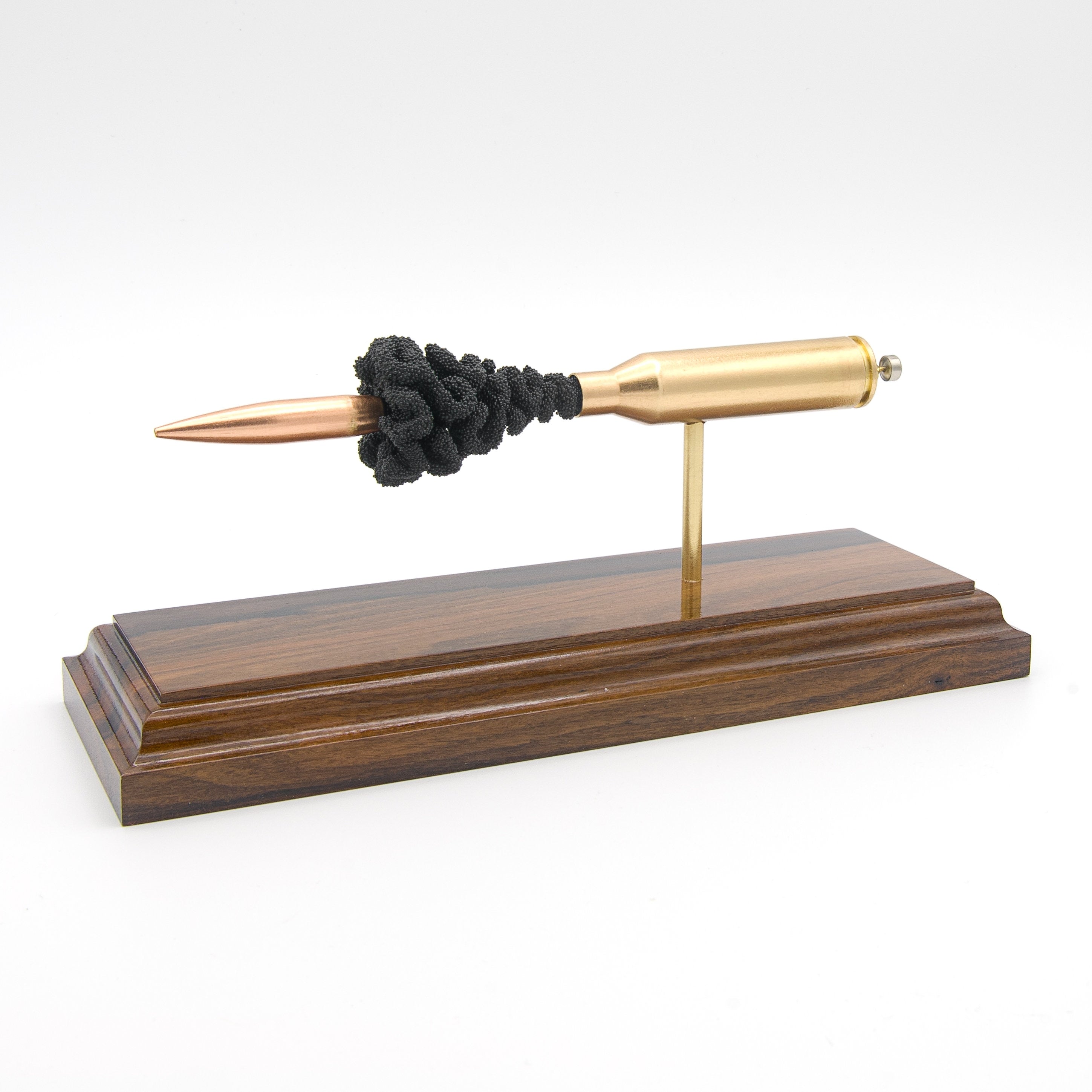 300 Norma Magnum - Berger 215gr Hybrid OTM - Exploded Cartridge Anatomy Model