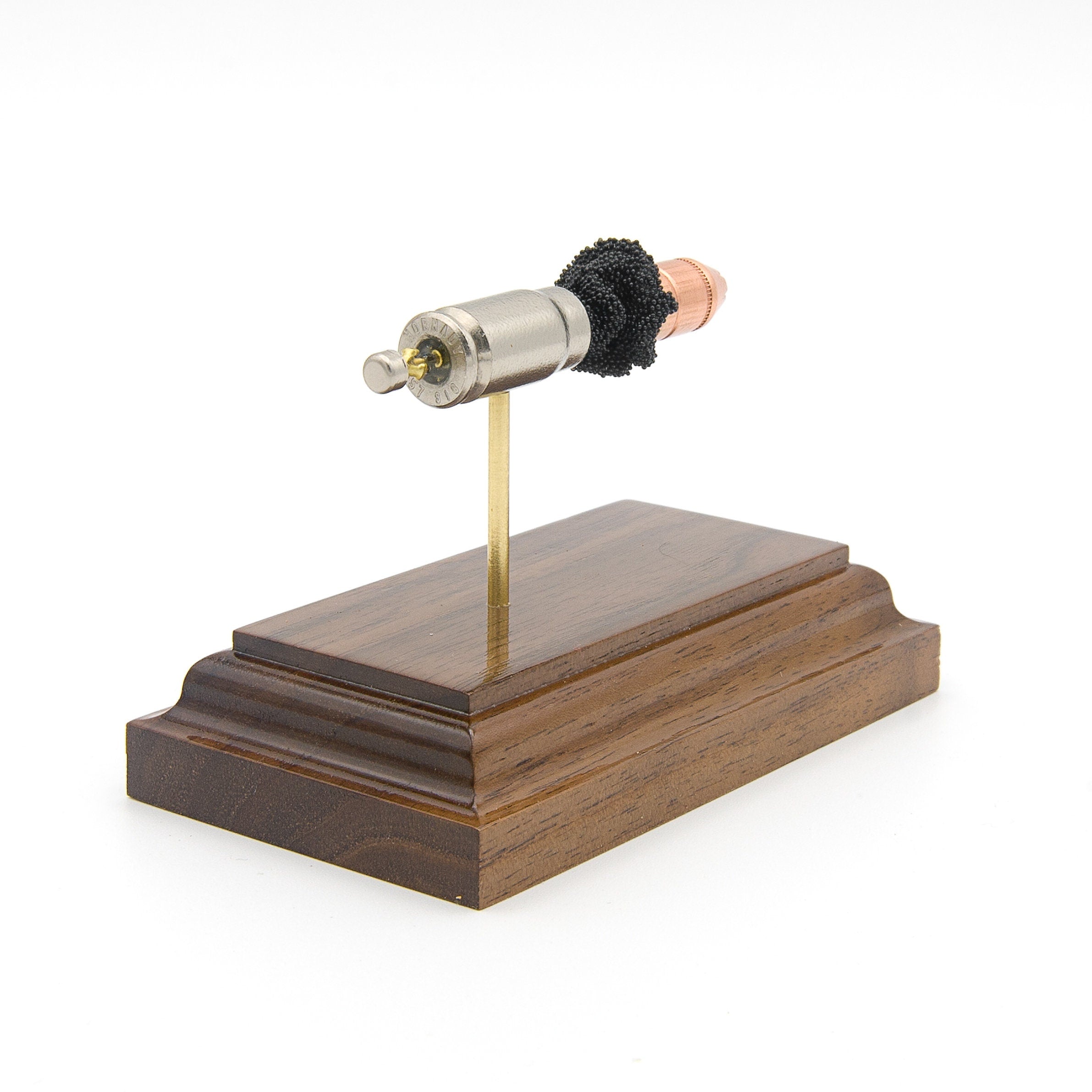 Handmade 357 SIG cartridge display for police training gift