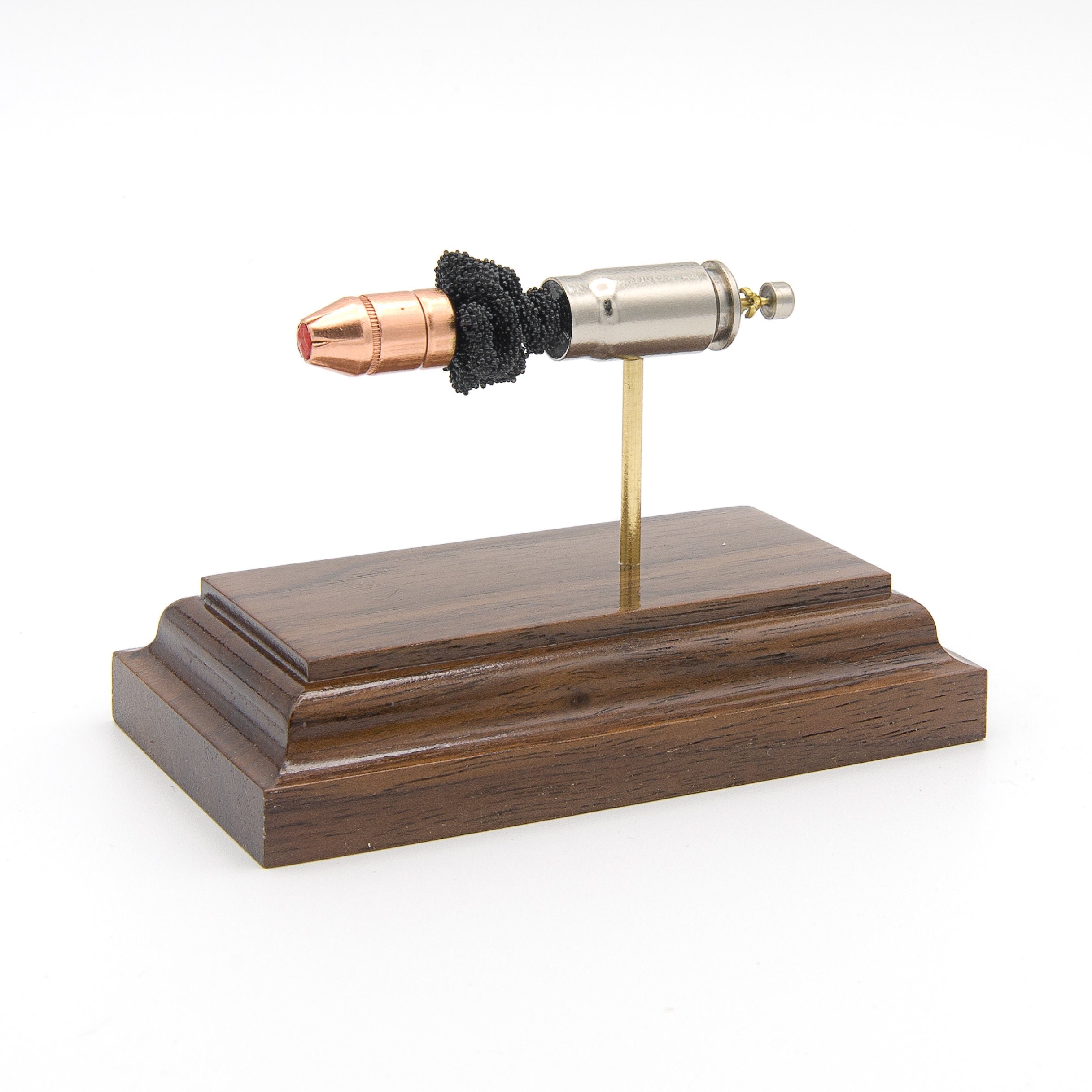 Exploded view of 357 SIG 135gr FlexLock cartridge anatomy