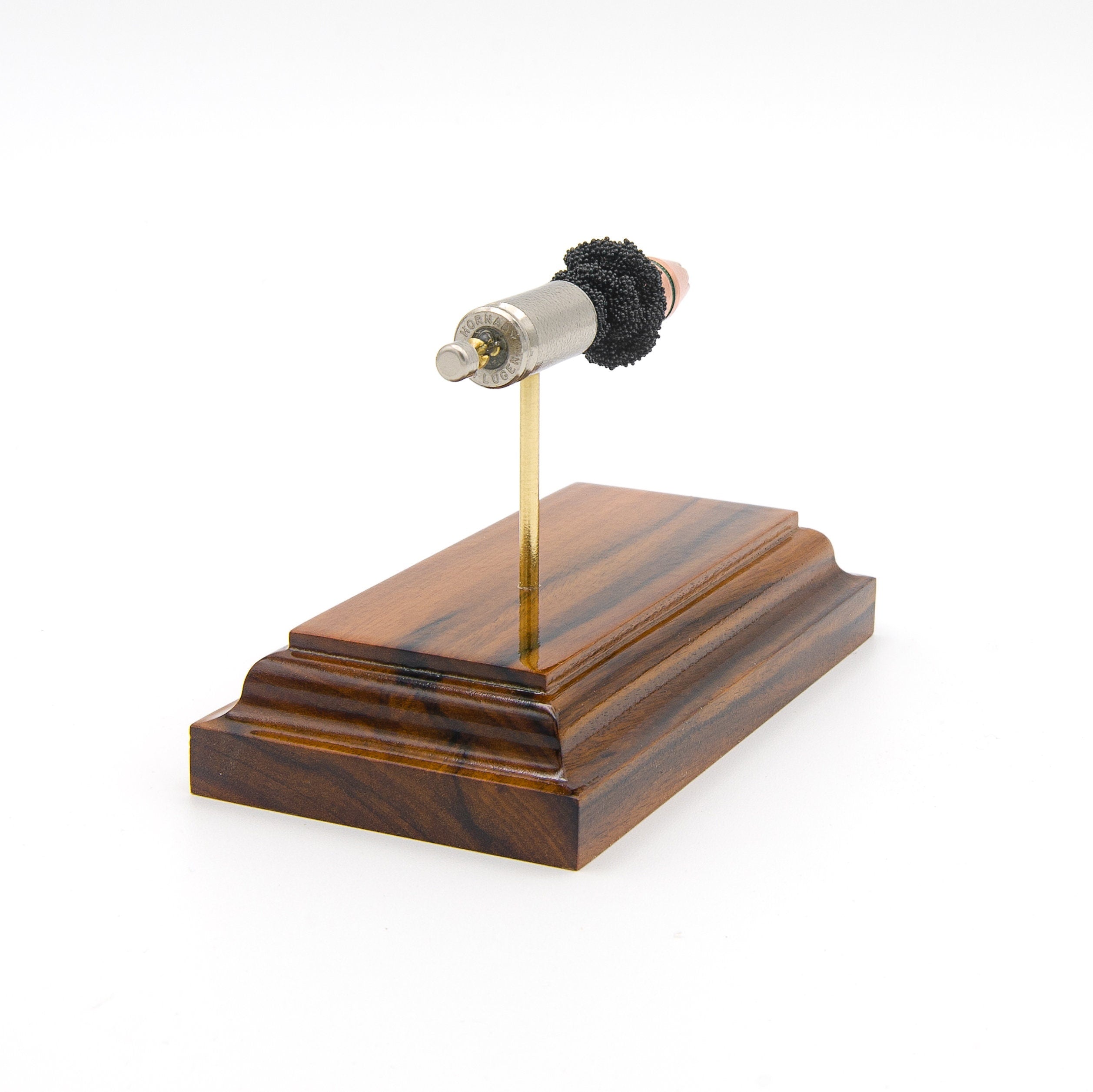 9mm 135gr FlexLock sectional training display hardwood base