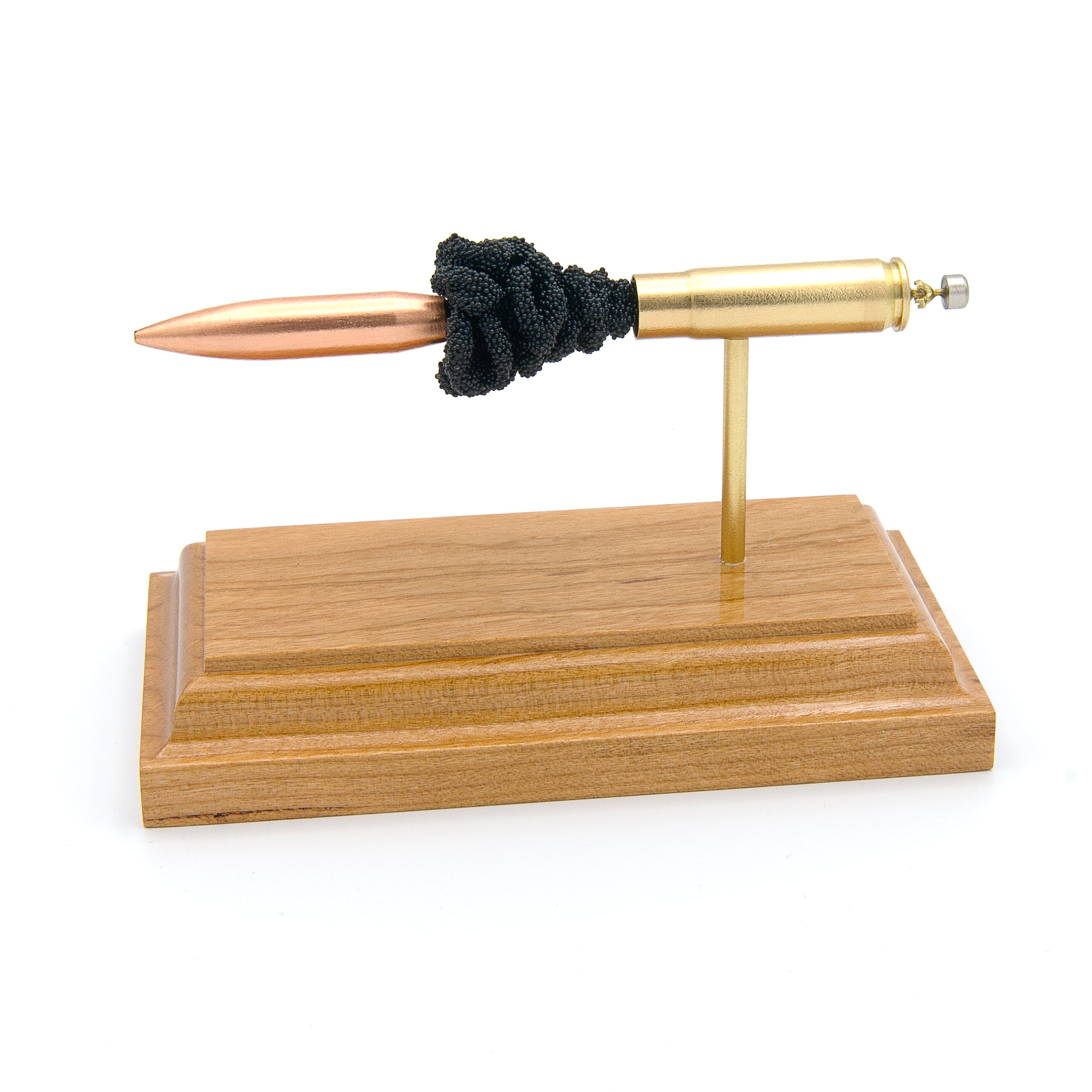 Exploded view of 300 AAC Blackout subsonic cartridge anatomy