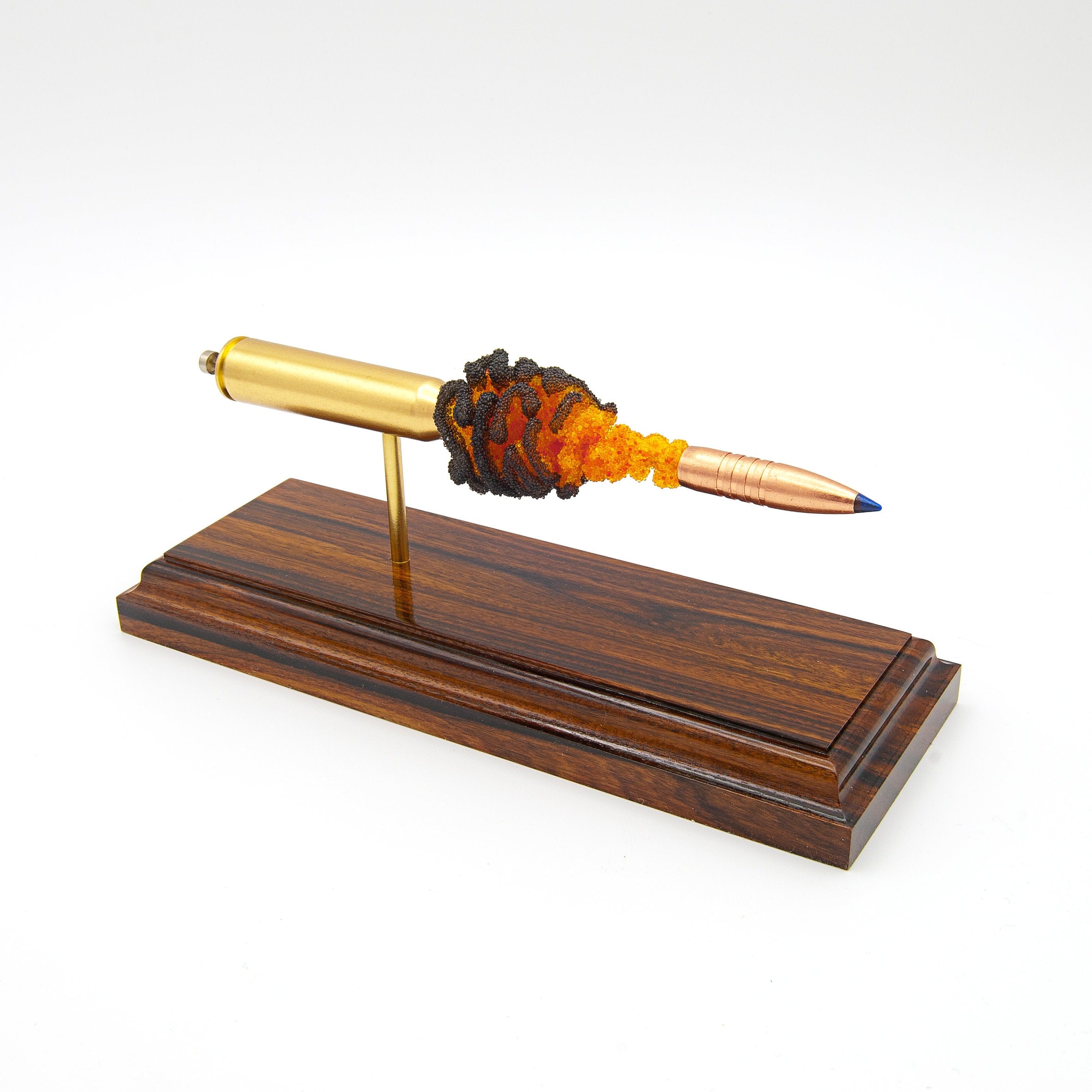 precision rifle cartridge display fire powder design