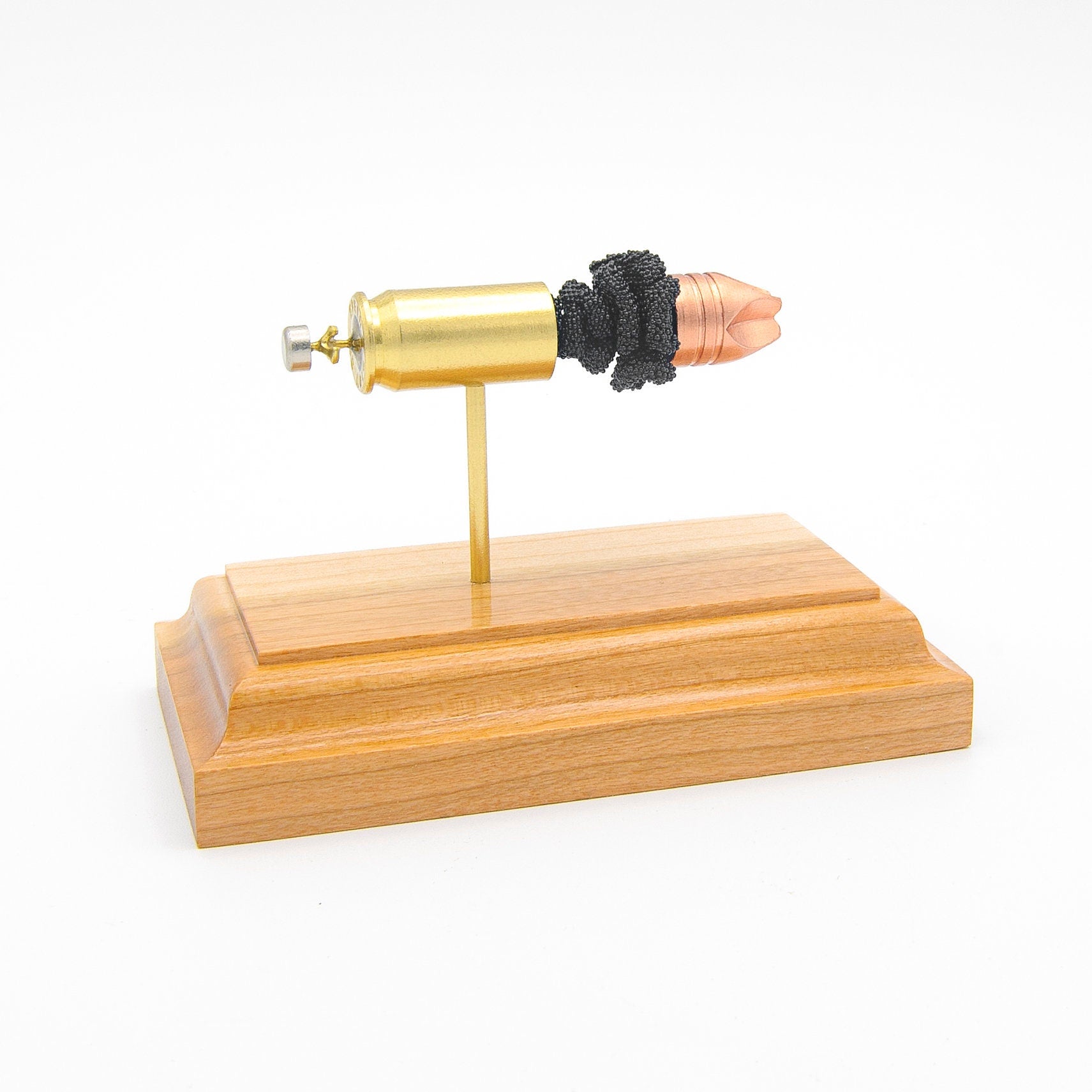 Inert 45 Auto solid copper defensive ammunition anatomy model for law enforcement and instructors