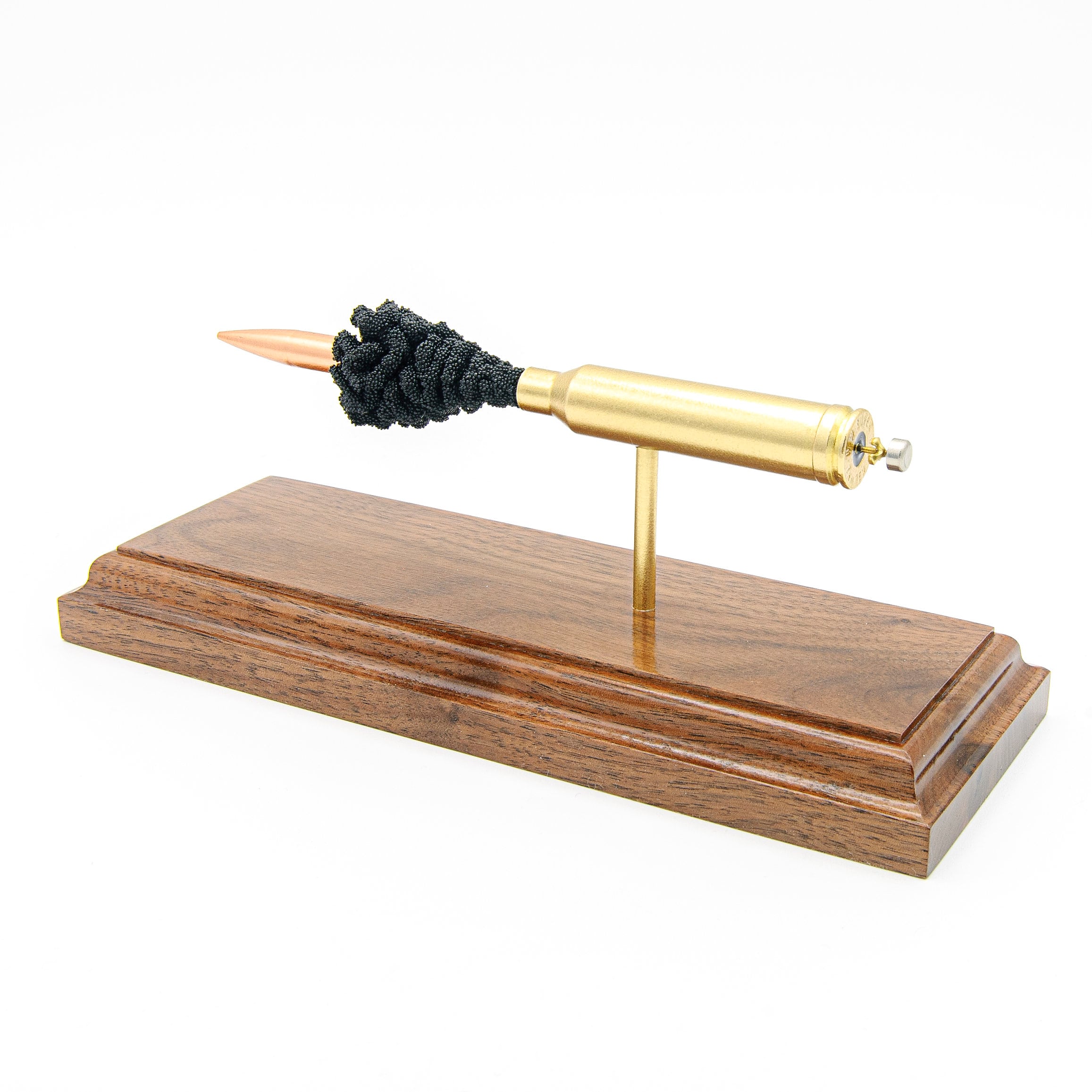 7mm Remington Magnum inert cartridge model desk display for big game hunting enthusiasts