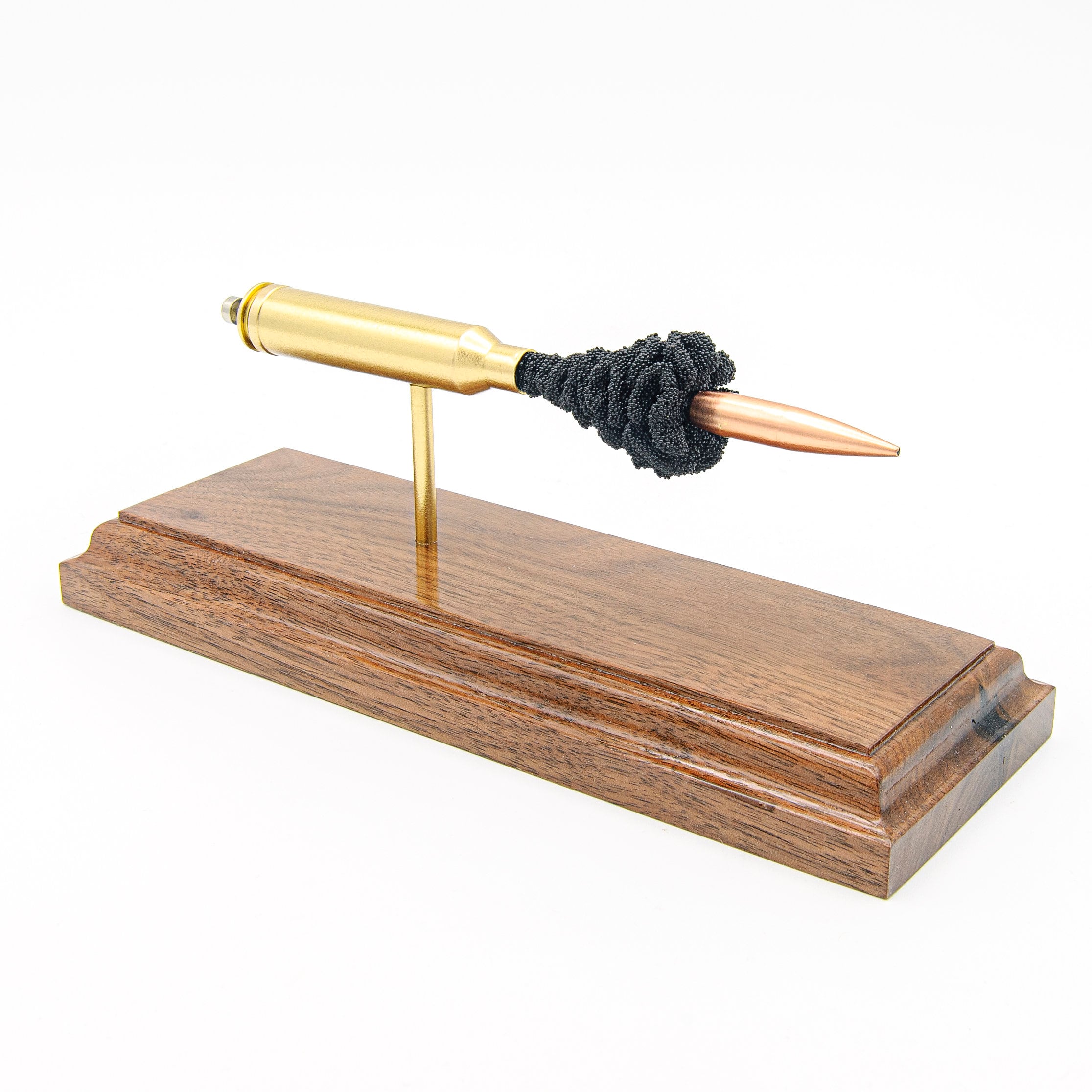 7mm Rem Mag cutaway cartridge model showing primer anvil case powder and Berger bullet