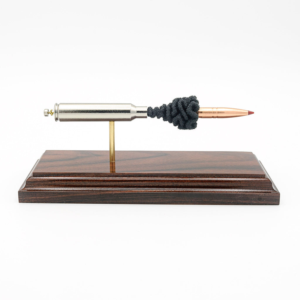 Handmade 300 PRC cartridge display for hunters