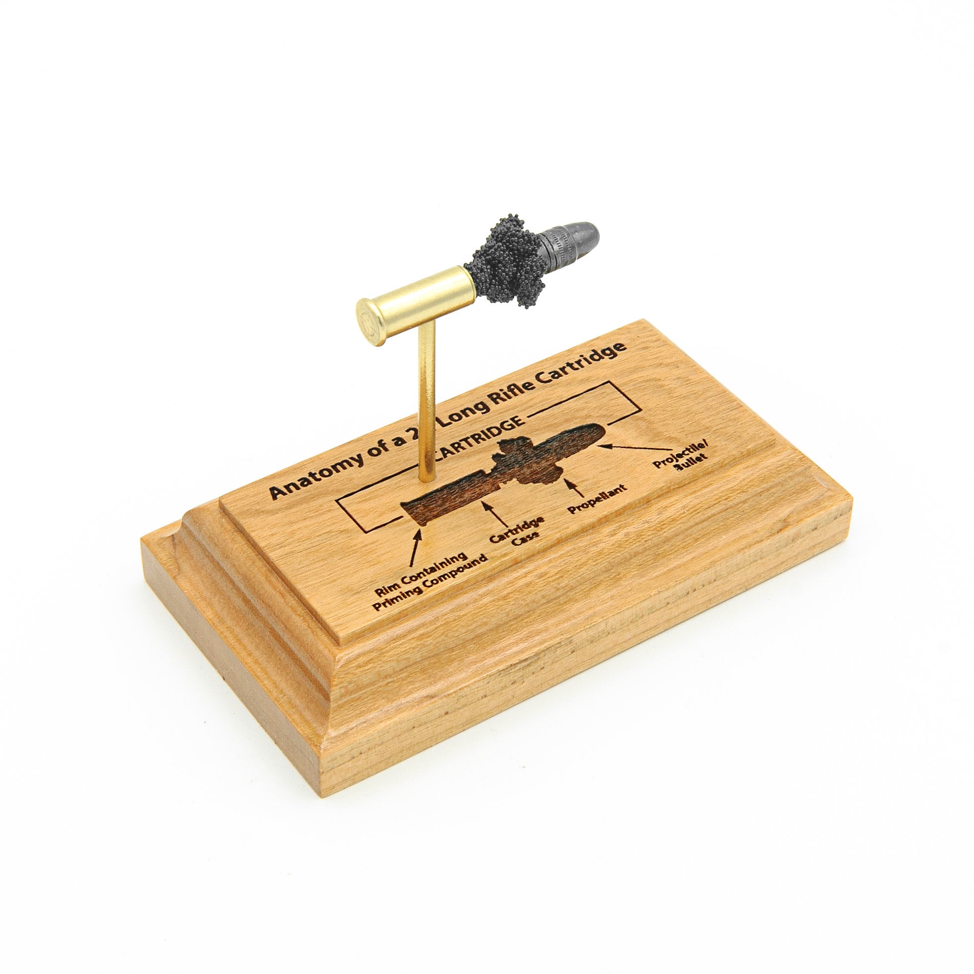 Inert 22LR ammunition anatomy training aid