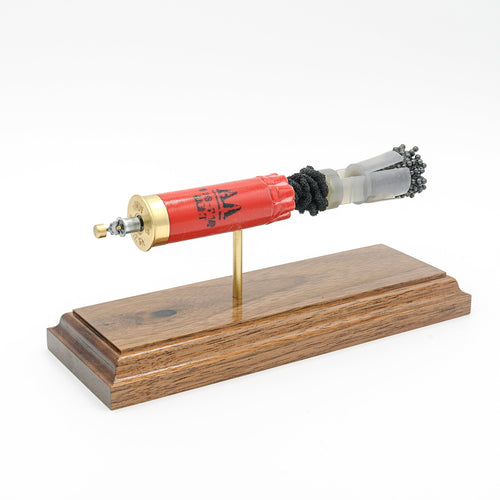 Exploded view of 12GA Winchester AA 2-3/4 inch #7.5 shot shotshell