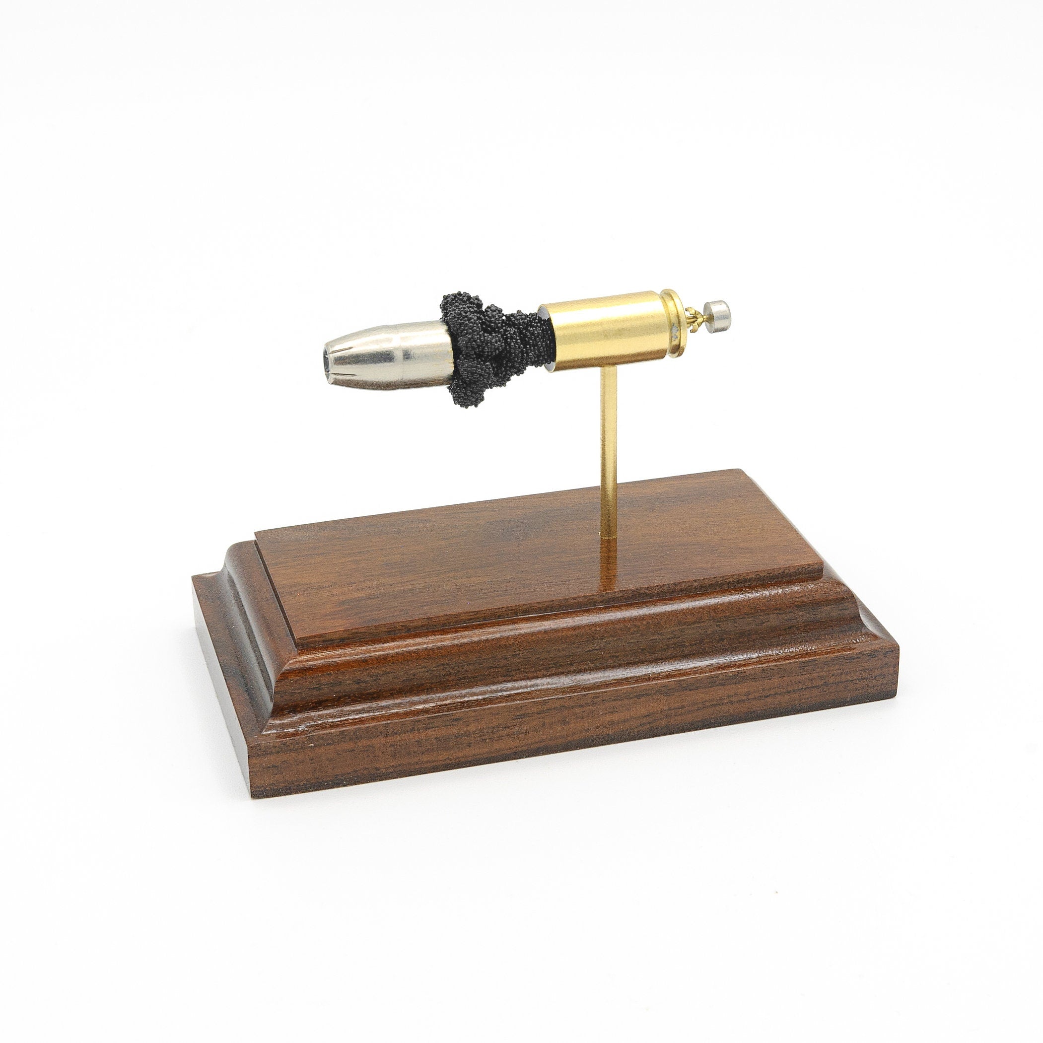 Inert 9mm Luger Winchester SilverTip cartridge model handmade in USA