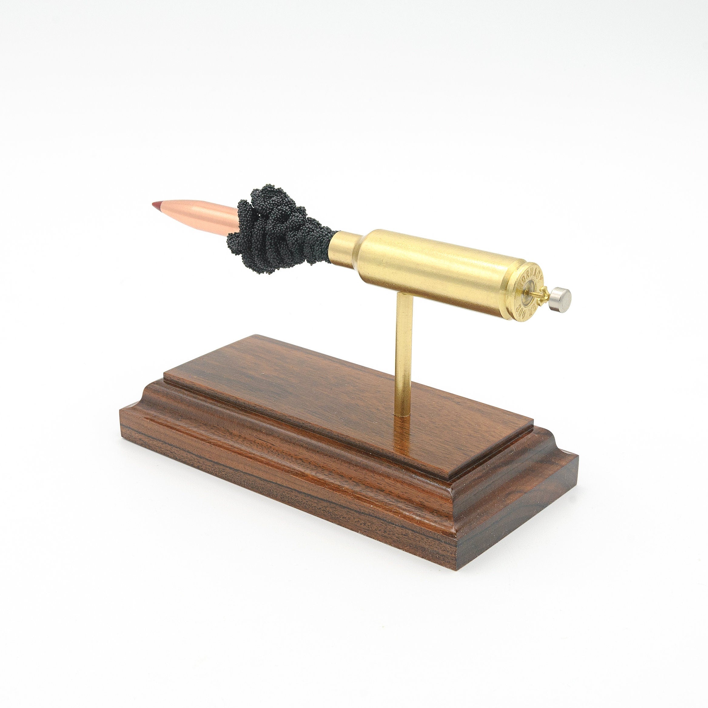 Handmade 300 WSM cartridge display for hunters and professionals