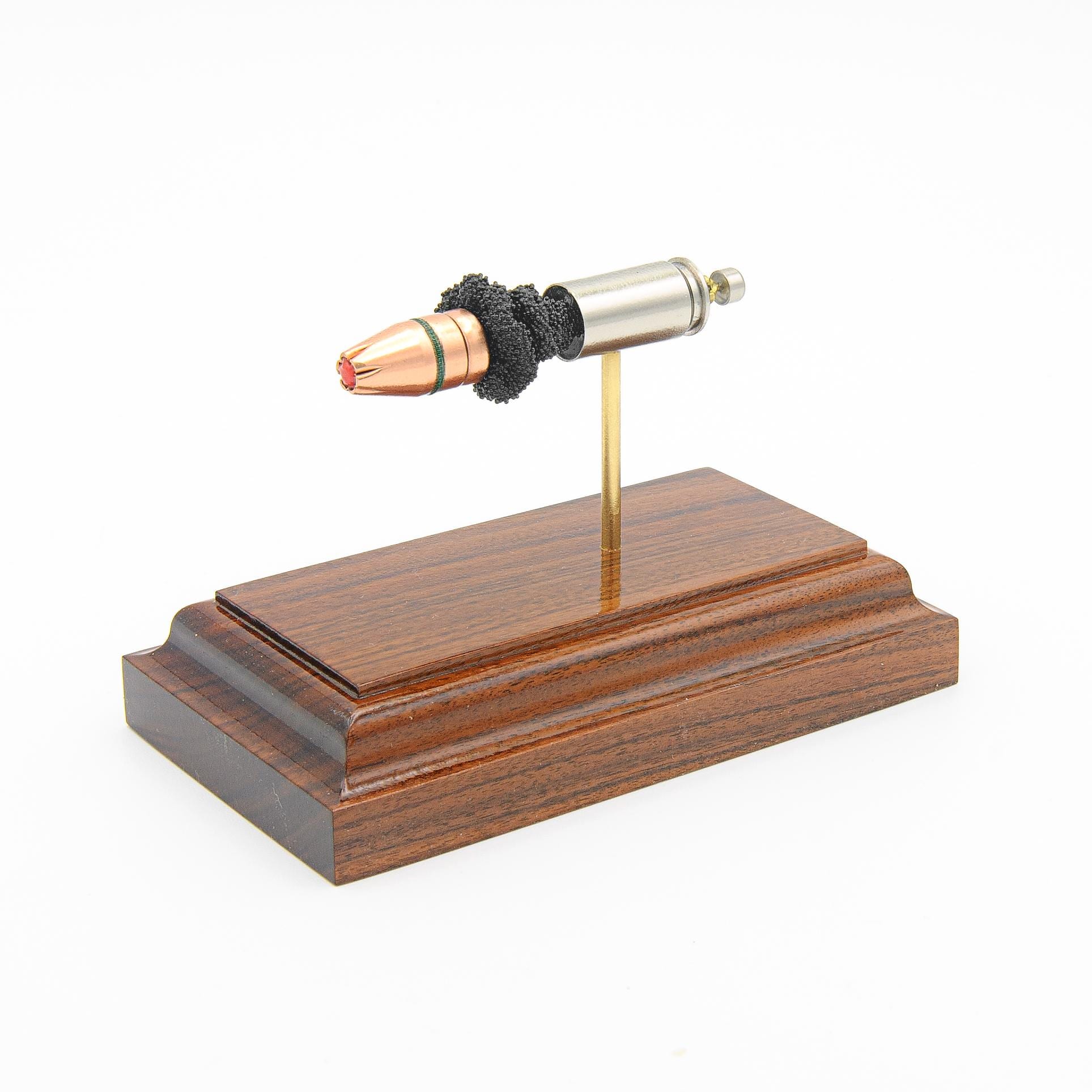 Inert 9mm Luger Hornady Critical Duty cartridge model handmade in USA