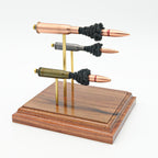 triple caliber soviet rifle cartridge display model