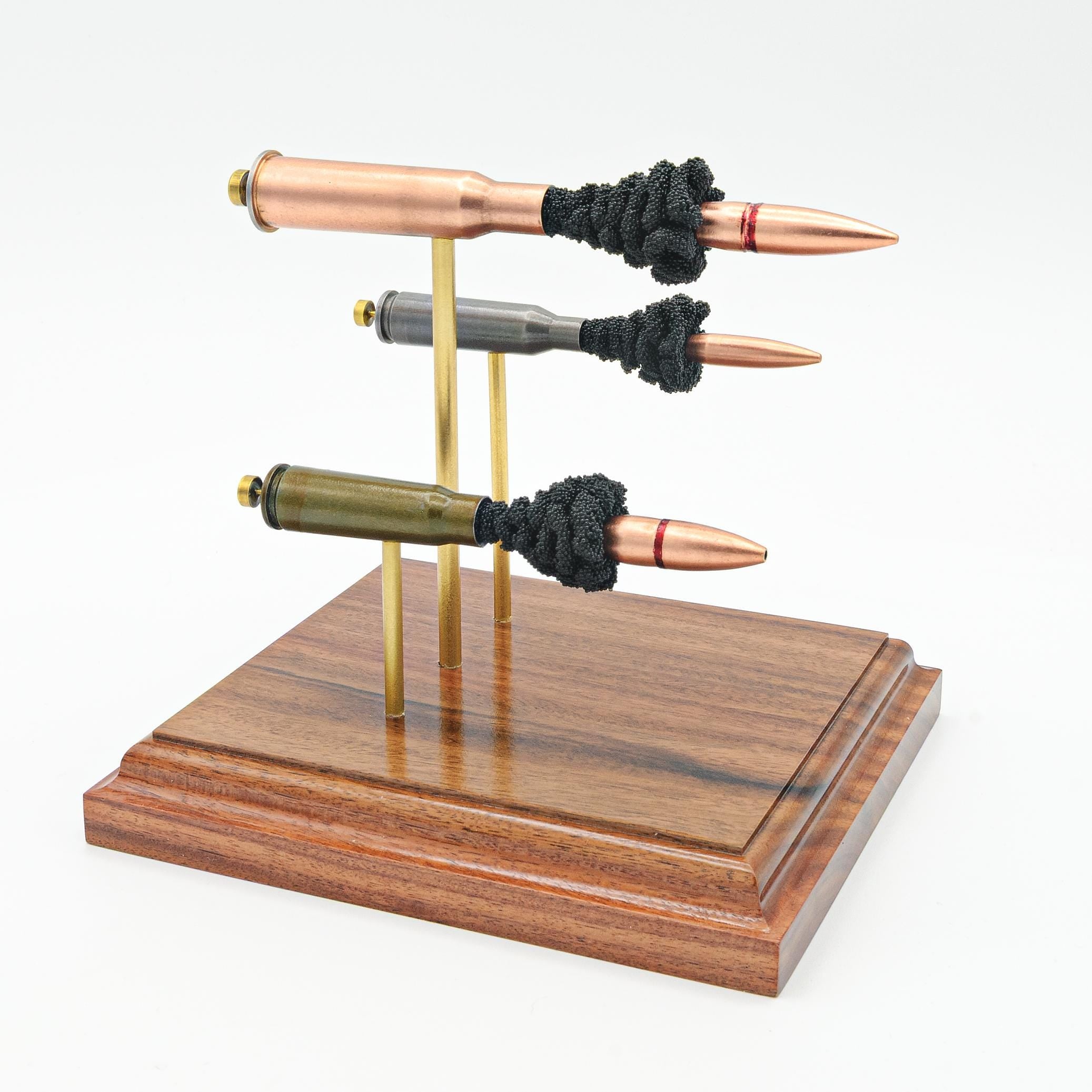 triple caliber soviet rifle cartridge display model