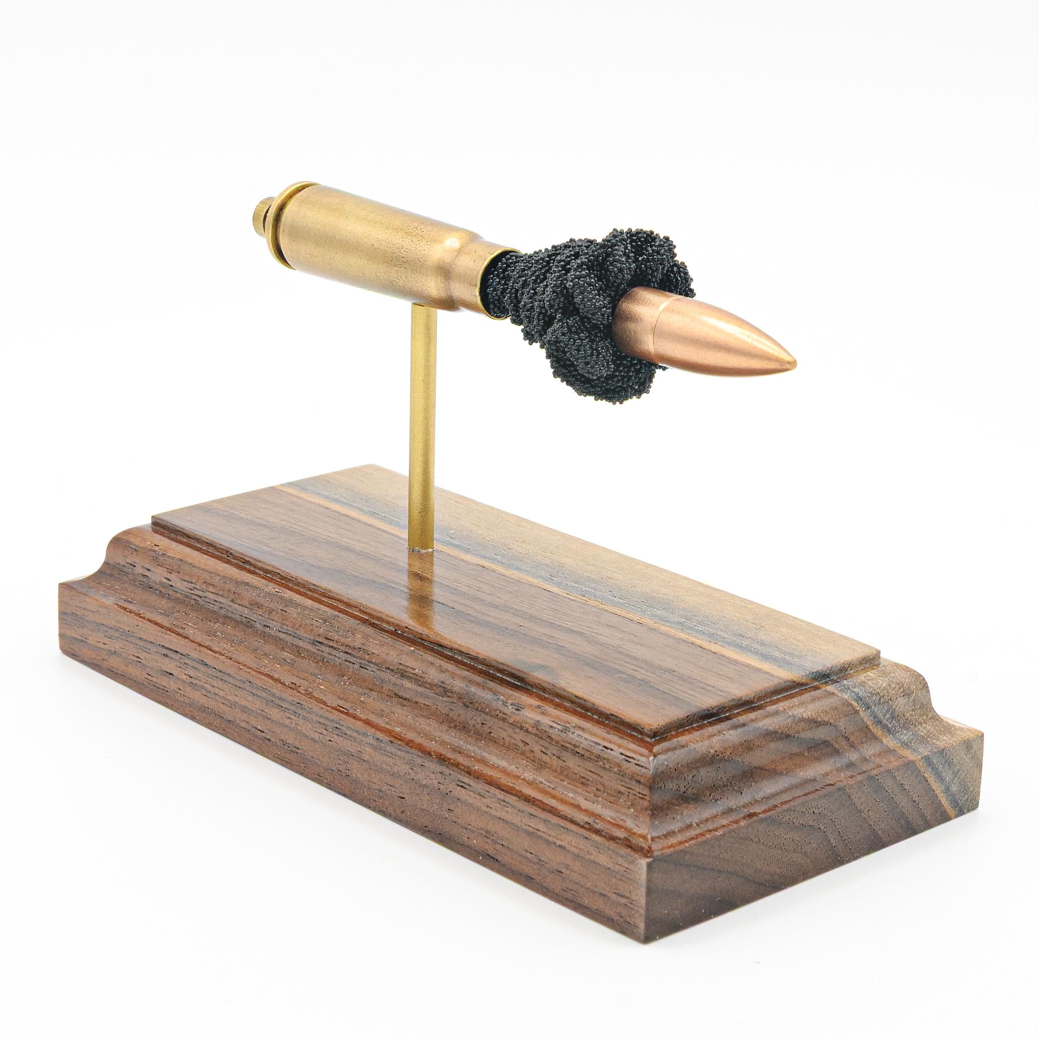 Exploded view of 7.62x39 military cartridge anatomy